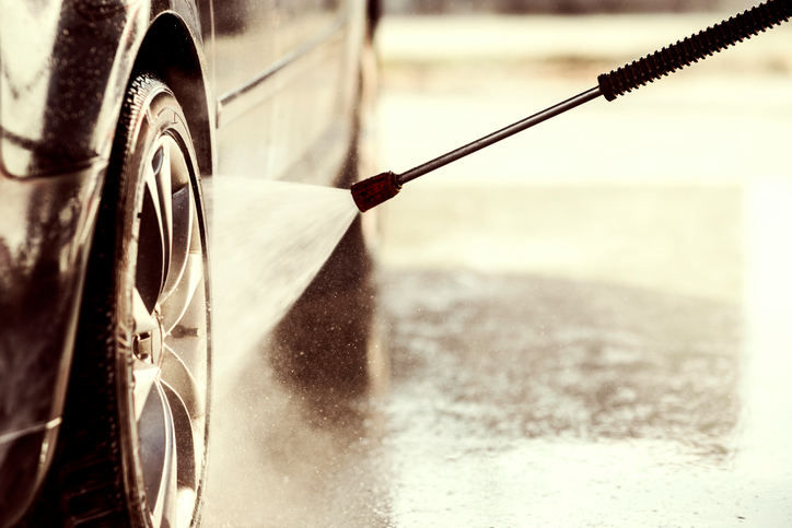 Cómo limpiar el coche con hidrolimpiadora