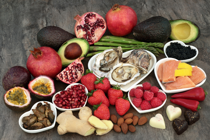¿Cuáles son los alimentos más afrodisíacos para el hombre?