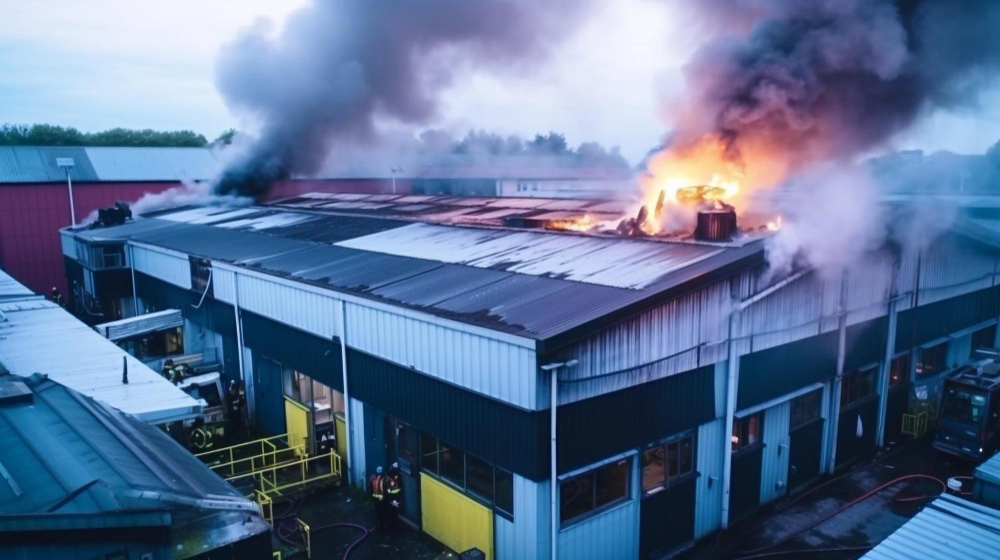 Prevención de incendios en naves industriales